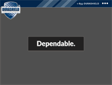 Tablet Screenshot of durashieldcontracting.com